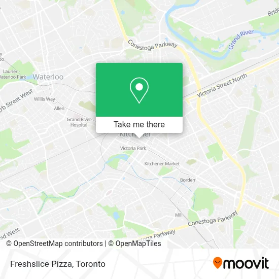 Freshslice Pizza map