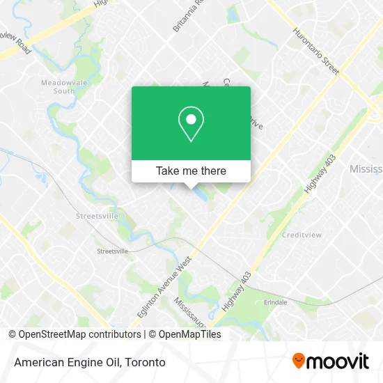 American Engine Oil map
