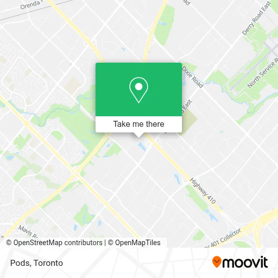 Pods map
