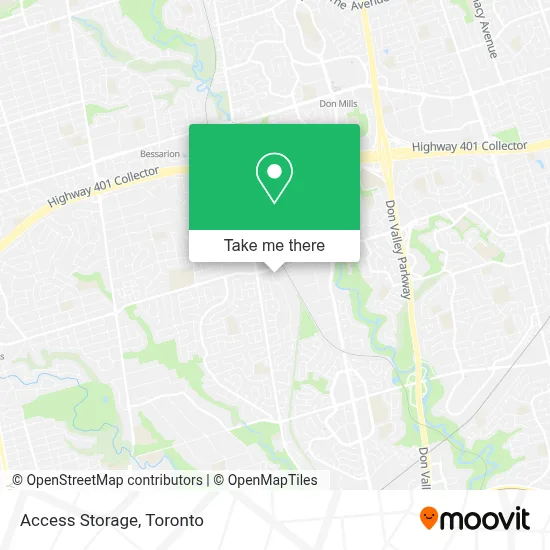 Access Storage map