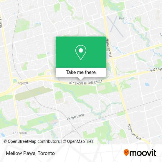 Mellow Paws map