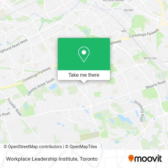 Workplace Leadership Institute map