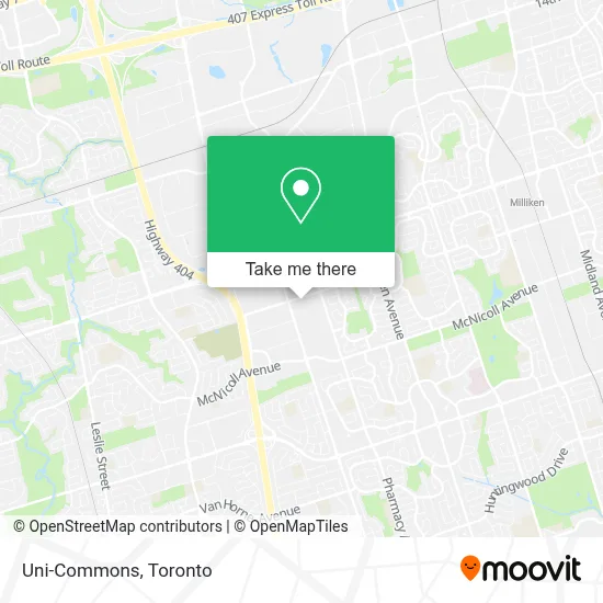 Uni-Commons map