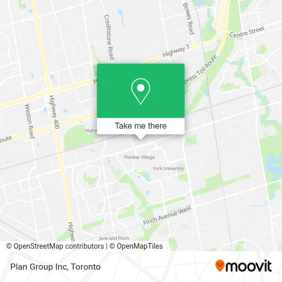 Plan Group Inc map