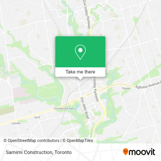 Samimi Construction map