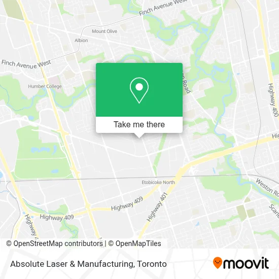 Absolute Laser & Manufacturing map
