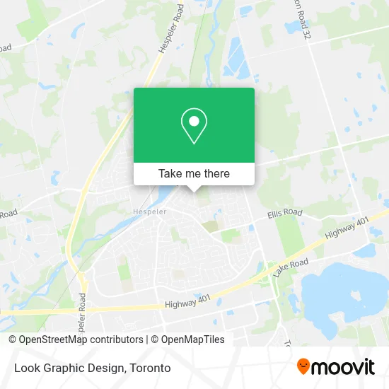Look Graphic Design map