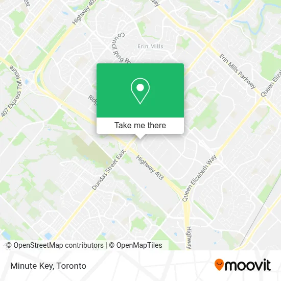 Minute Key map