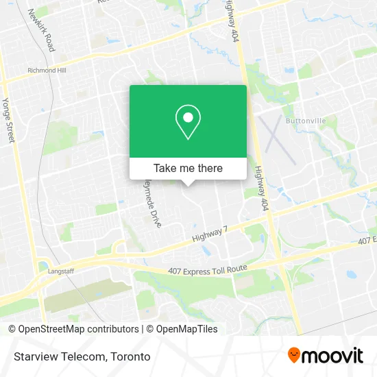 Starview Telecom map