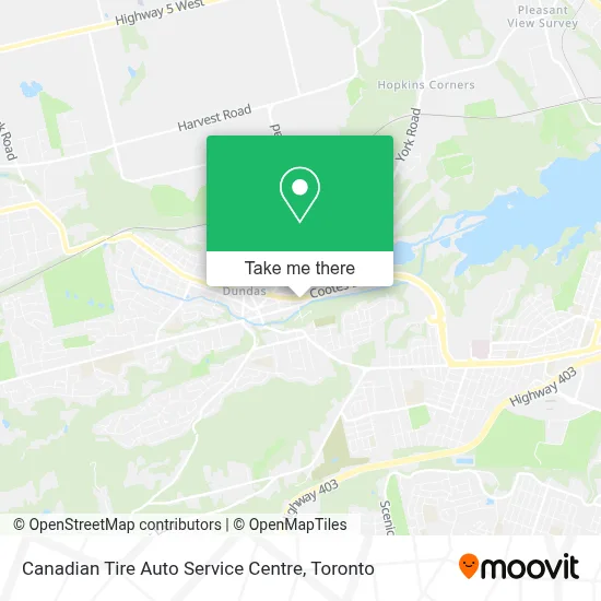 Canadian Tire Auto Service Centre map