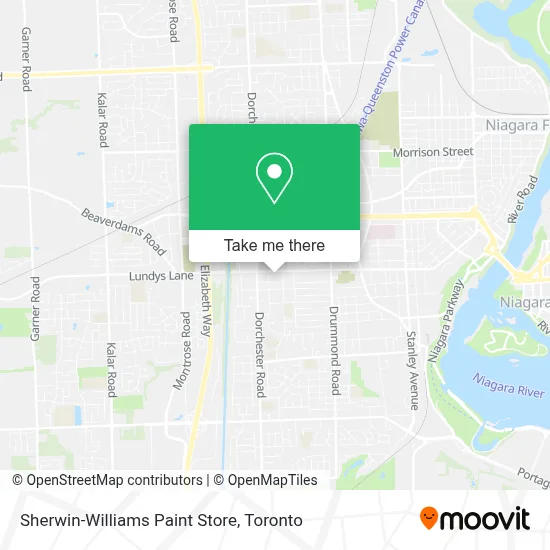 Sherwin-Williams Paint Store map