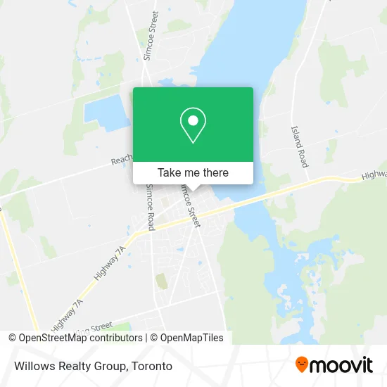 Willows Realty Group map