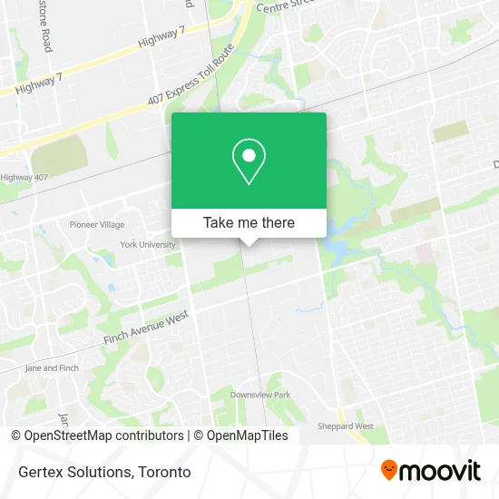 Gertex Solutions map