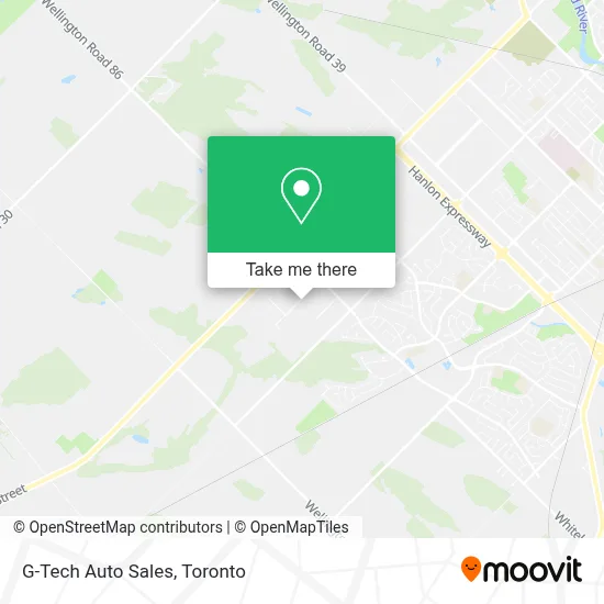 G-Tech Auto Sales map