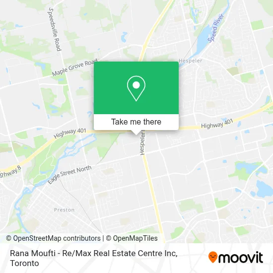 Rana Moufti - Re / Max Real Estate Centre Inc map