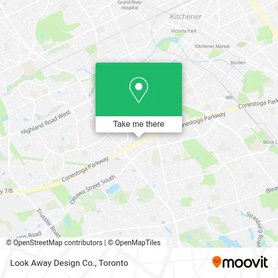 Look Away Design Co. map