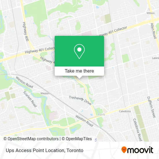Ups Access Point Location plan