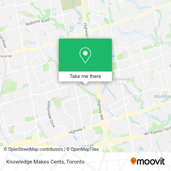 Knowledge Makes Cents map