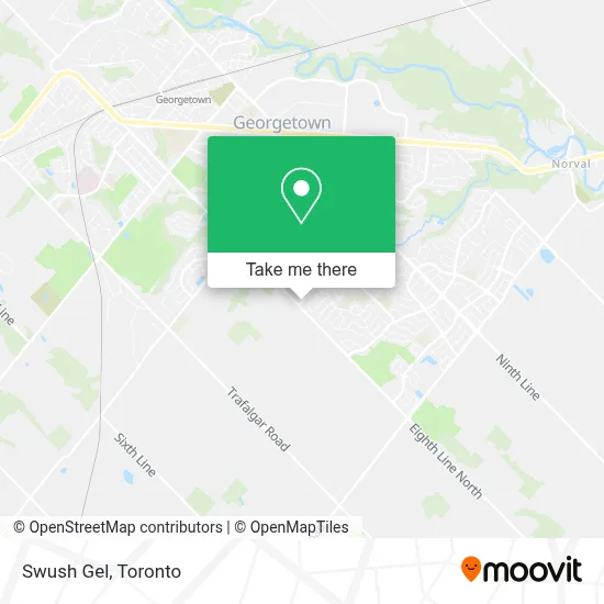 Swush Gel map