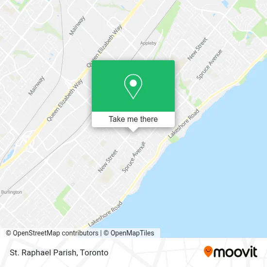 St. Raphael Parish map