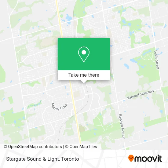 Stargate Sound & Light map