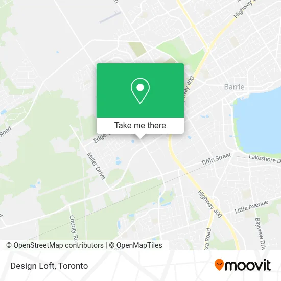 Design Loft map