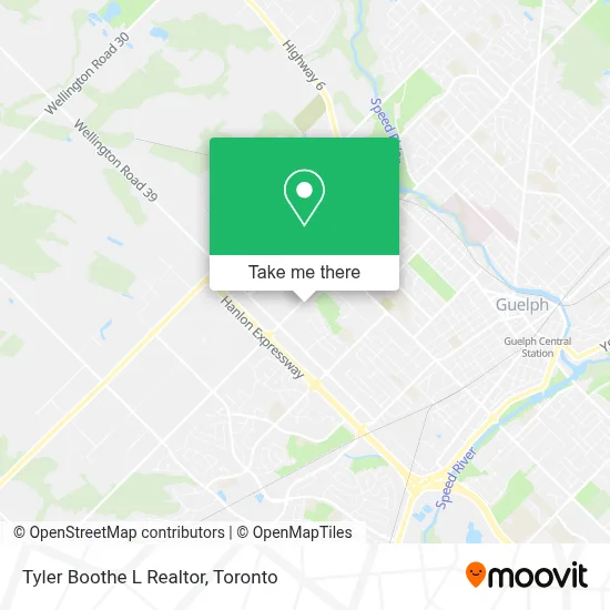 Tyler Boothe L Realtor map