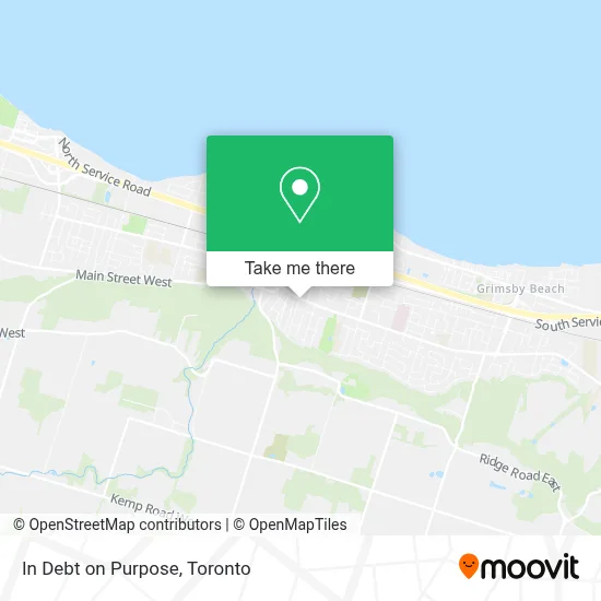 In Debt on Purpose map