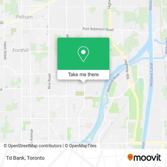 Td Bank map