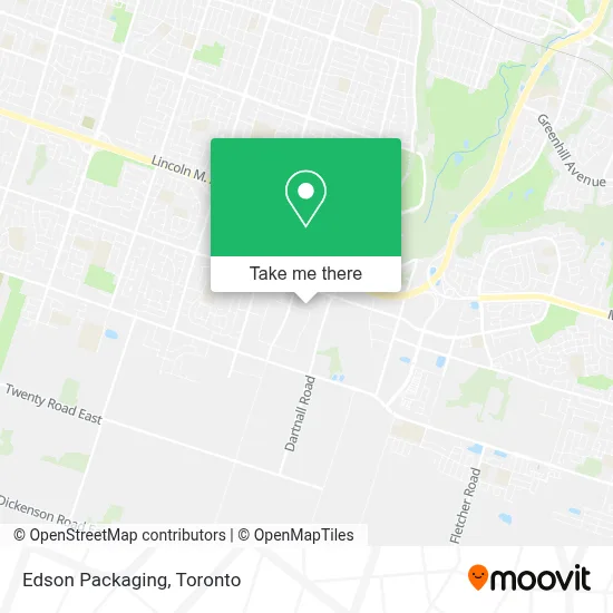 Edson Packaging map