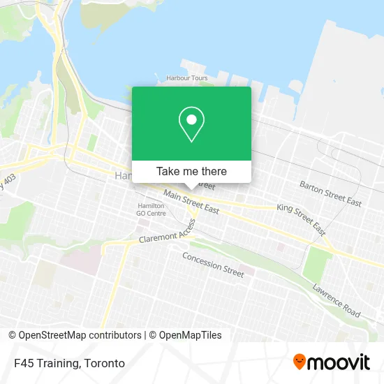 F45 Training map