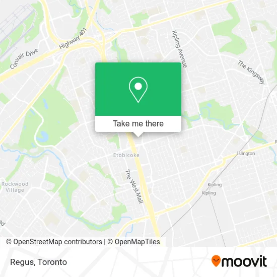 Regus map