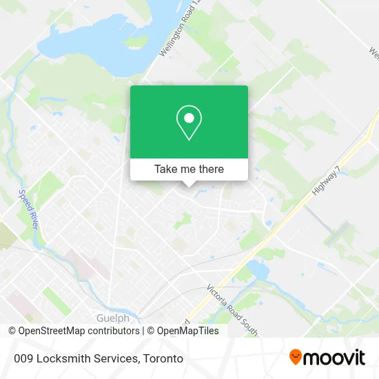 009 Locksmith Services map
