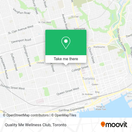Quality Me Wellness Club map