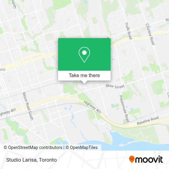 Studio Larisa map