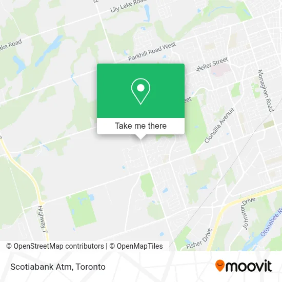 Scotiabank Atm map