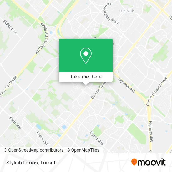 Stylish Limos map