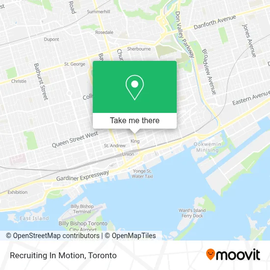 Recruiting In Motion map