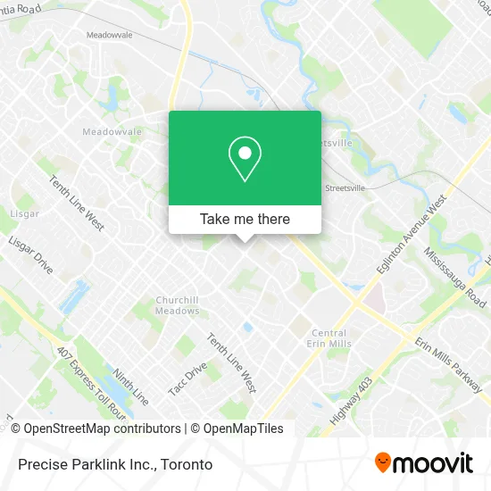 Precise Parklink Inc. map