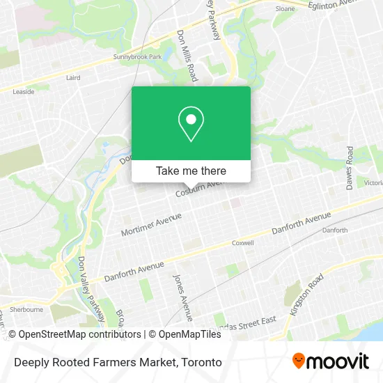 Deeply Rooted Farmers Market map