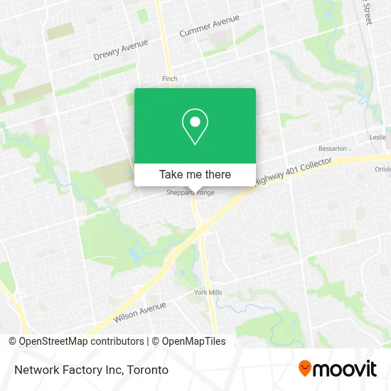 Network Factory Inc map