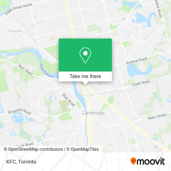 Kfc map