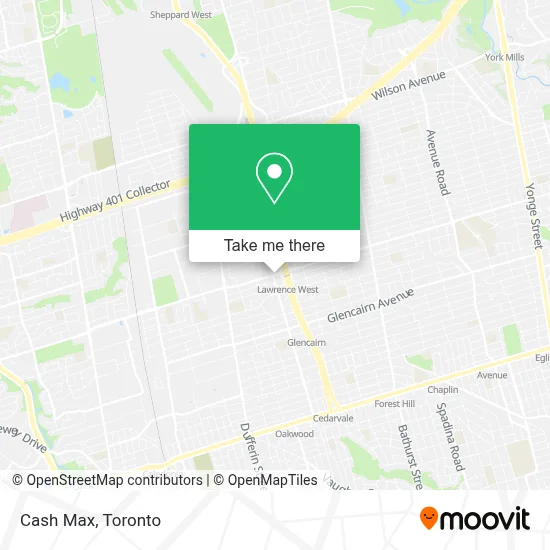 Cash Max map