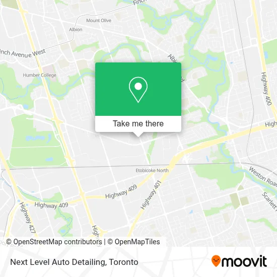 Next Level Auto Detailing map