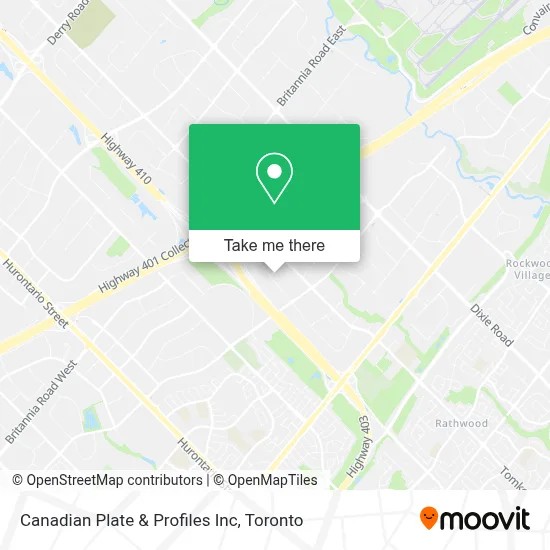Canadian Plate & Profiles Inc map