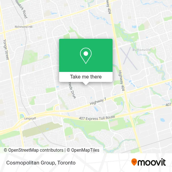 Cosmopolitan Group map