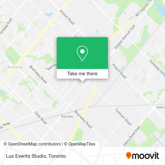 Lux Events Studio map