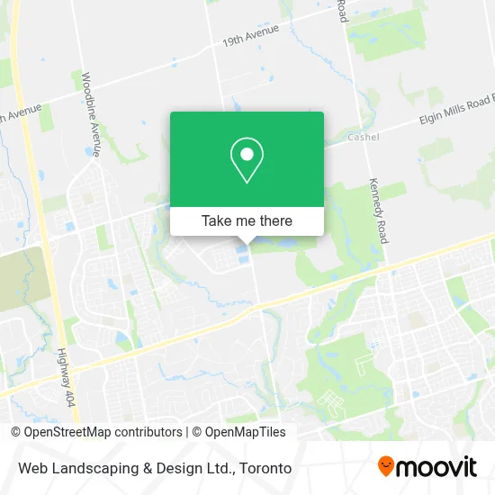 Web Landscaping & Design Ltd. map