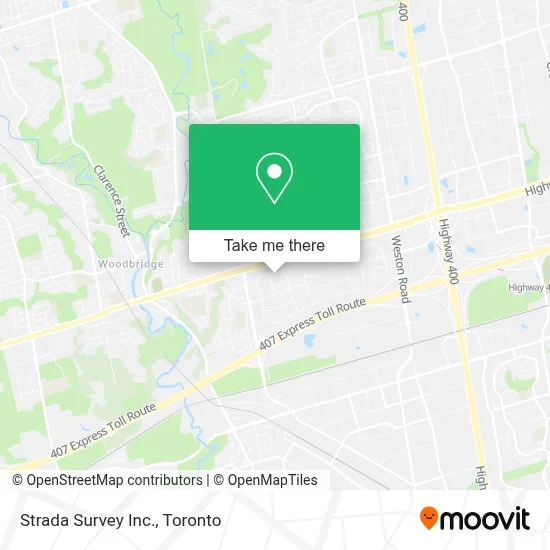 Strada Survey Inc. map