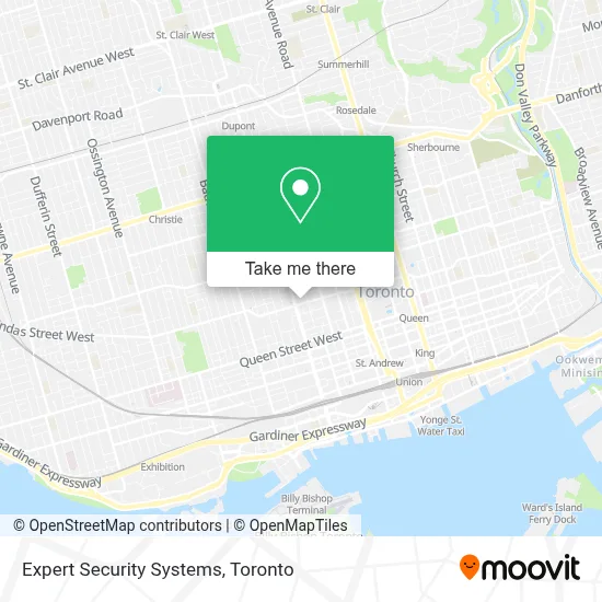 Expert Security Systems map